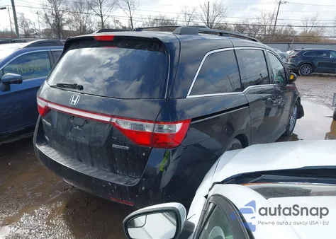 2012 Honda Odyssey Touring/Touring Elite z USA, uszkodzony, nr VIN 5FNRL5H97CB144777